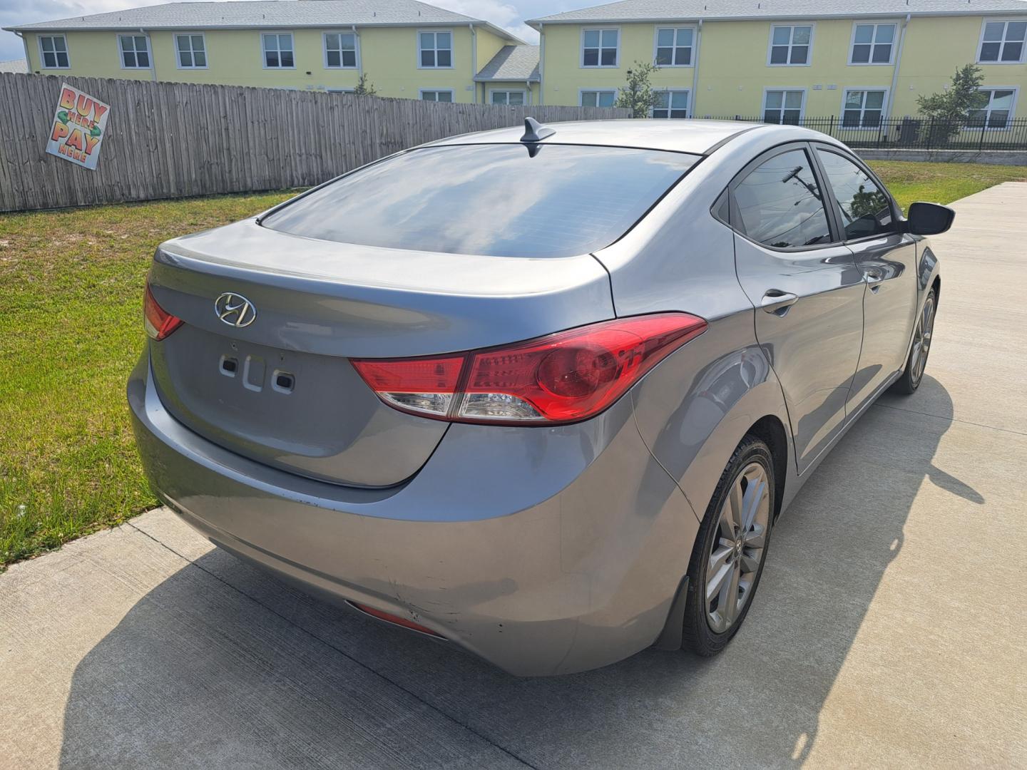 2013 Grey Hyundai Elantra GLS A/T (KMHDH4AE2DU) with an 1.8L L4 DOHC 16V engine, 6-Speed Manual transmission, located at 1181 Aurora Rd, Melbourne, FL, 32935, (321) 241-1100, 28.132914, -80.639175 - Photo#1